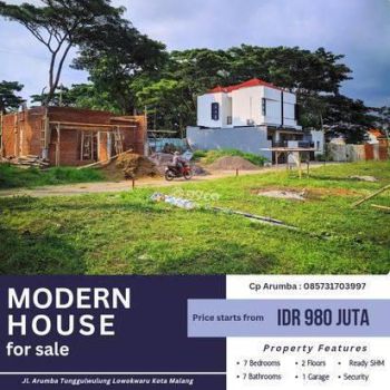 Rumah Dekat Mall Dinoyo Malang Harga Promo