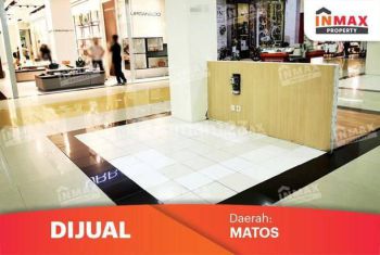 Stan Luas 5,53 di Matos Malang Kota, Dekat Hall Utama Gate Utama