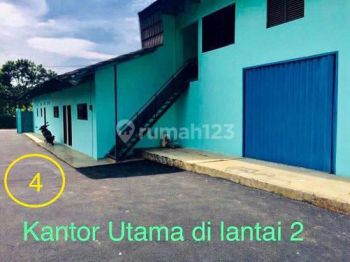 GUDANG DAN PERJANTORAN RP 4.5 M DI KALIMULYA DEPOK