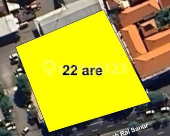 TANAH KOMERSIL JALAN UTAMA BYPASS  SANUR