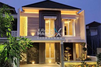 Rumah Citraland Villa Taman Telaga Cluster Ciamik Row Jalan Lebar