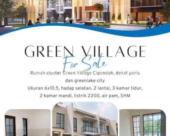 Rumah 2 Lantai Bagus SHM