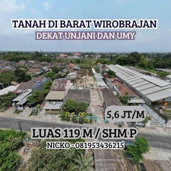 Tanah Kota Yogyakarta, SHM P Dalam Cluster Dekat Wirobrajan