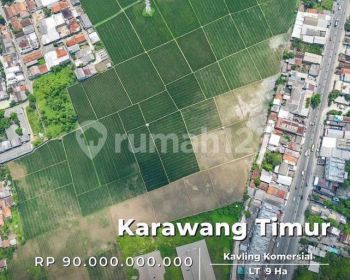 Dijual termurah Lahan Komersil akses Tol Karawang Timur