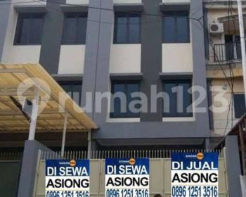 Ruko sunter 5x23m2 - 4 lantai akses kontainer HGB