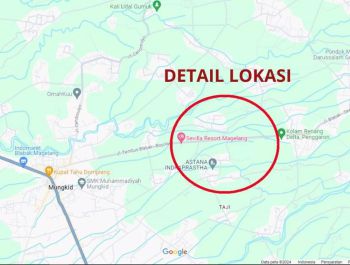 Tepi Jalan Blabak Mungkid Magelang, Tanah Murah Siap Balik Nama