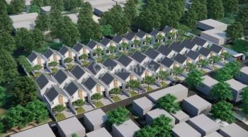 Di Jual Rumah Konsep Mezanine Tanpa DP di Dekat Stasiun