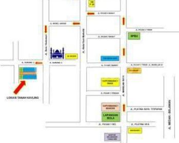 Tanah ini di jual cepat, lokasi strategis di kota Medan