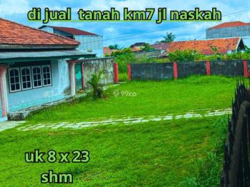 Dijual tanah area km7 jl Naskah 3