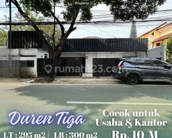 For Sale Duren Tiga Cocok Untuk Usaha Kantor