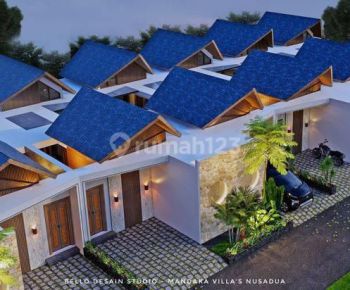 Villa dengan perpaduan modern dan Bali di Nusa dua