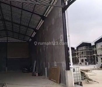 Gudang Ukuran 10x20 Baru di Karawaci, Tangerang 225 M Baru HGB