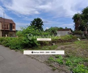 Dijual Tanah Jogja SHM Pekarangan Dekat Stasiun Ka Prambanan Stra