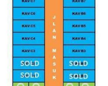 Di jual tanah lokasi strategis dgn akses mudah kemana-mana