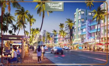 Soho Miami Paradise Pik 2 Ukuran 6x20 4,5 Lantai View Pantai Pik2
