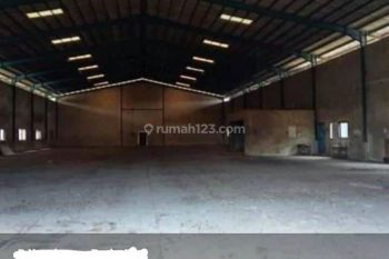 Dijual gudang exs pabrik di di Cikande, serang banten