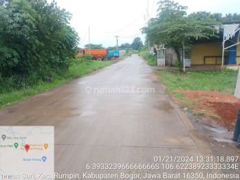 Tanah Dijual Murah Lokasi Strategis deket Stasiun Cisauk,.