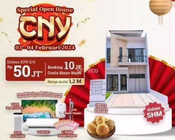 Rumah Mewah 2 Lantai Tanpa DP Di Ciputat Banyak Free Bonusan Fasilitas Mewah