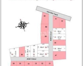 Dekat Pasar Parung, Promo Murah 1 Jutaan Per Meter Tanah Pinggir Jalan