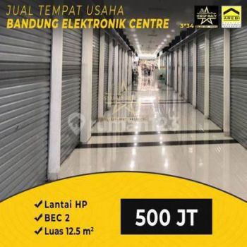 500 Jt Kios Bec 2 Lantai HP Luas 12,5 M2