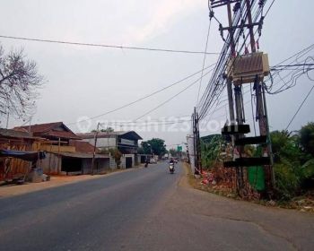Tanah 1 Hektar Lebih Pinggir Jalan Raya Gn Sindur Parung Bogor