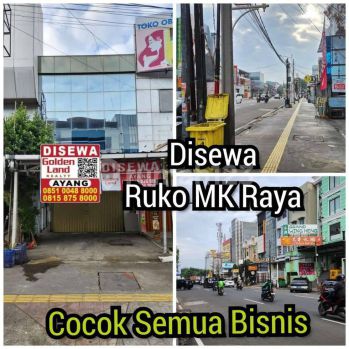 ruko Jalan Raya 2lt uk 5x30 siap pakai udah extand depan wingheng