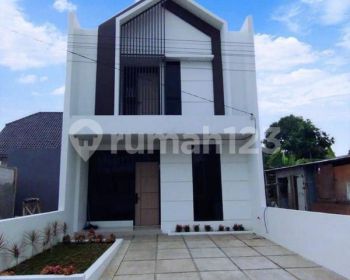 Rumah Siap Huni  Design mewah LT 93 Di Gandul Cinere Selangkah Toll Brigif