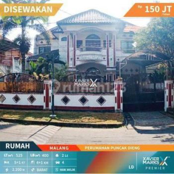 RUMAH LUAS DI JLN BOULEVARD PERUMAHAN PUNCAK DIENG, MALANG