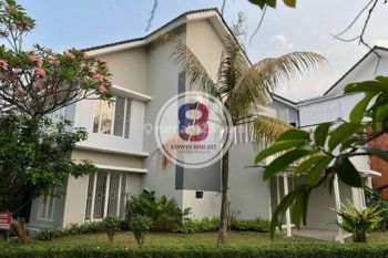Rumah Dijual Emerald Bintaro Jaya Rumah Hoek Depan Taman