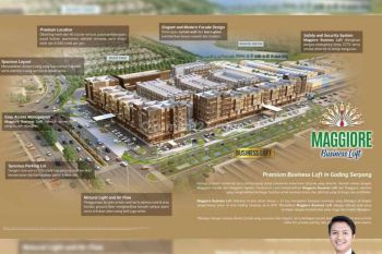 Kantor Siap Huni Parkir Banyak 5 Lantai Hadap Jalan Utama Gading Serponf