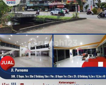 Ruko Siap Pakai Full Beton di Jalan Purnama Pontianak Selatan