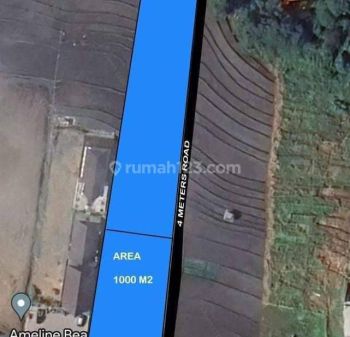 Land 1000 Sqm For Leasehold At Canggu