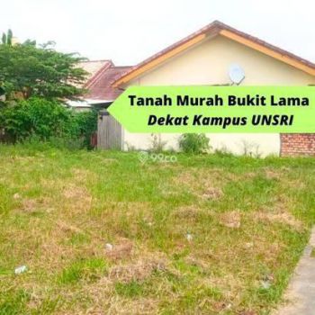 Tanah Murah Bukit Lama Dekat Kampus UNSRI