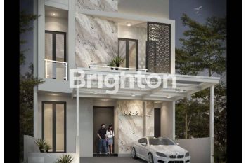 RUMAH BARU GRESS MODERN MINIMALIS DI DIAN ISTANA MOCA VRBANA SURABAYA DEKAT