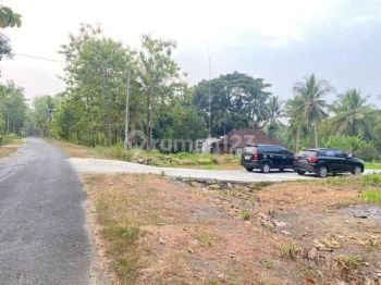 10 Menit Terminal Wates, Tanah Siap Bangun, Tepi Aspal