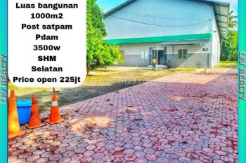 Disewakan gudang, cocok buat usaha apapun.
