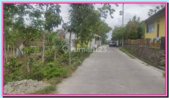 Dijual Tanah Dekat Spbu Ambarketawang Jogja, Dapat 2 Muka
