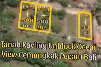 Tanah Kavling Unblock Ocean View Cemongkak Pecatu Bali