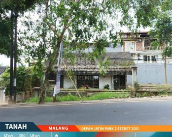 Rumah Hitung Tanah Siap Bangun Di Depan Jatim Park 2 Secret Zoo, Batu Bp1186