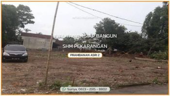 Jual Tanah Jateng Dekat Candi Plaosan Siap Bangun