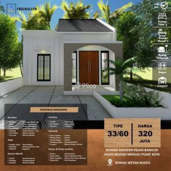 Jual Rumah Modern Desain Custom Baru Kudus Jateng