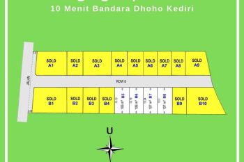 TURUN HARGA Tanah Kota Dekat Kampus UNP Kediri