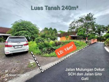 TANAH DIJUAL MENARIK DI UTARA SLEMAN CITY HALL GITO GATI