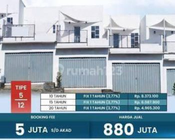 Ruko Ready di Griya Bangun Tomohon Lestari, Tomohon 5 Juta Akad