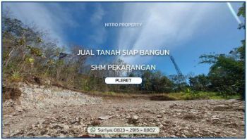 Dijual Tanah Daerah Pleret Dekat Hutan Pinus Pengger