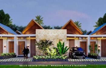 Villa 2 Kamar Tidur With Pool Harga Terjangkau Dekat Pintu Toll