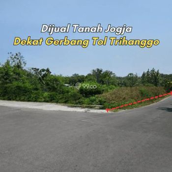 Tanah Dijual Trihanggo Yogyakarta Dekat Terminal Jombor SHM