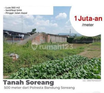 Tanah Strategis Bandung SHM Dekat Polres Soreang