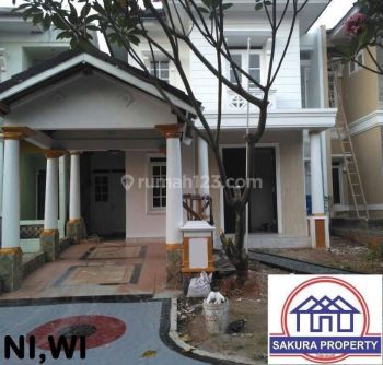 Sewa Rumah Bagus 2 Lantai Nyaman Kota Wisata Siap Nego