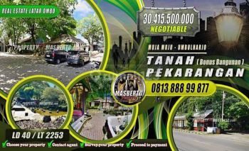 Tanah Bonus Bangunan Dalam Kota